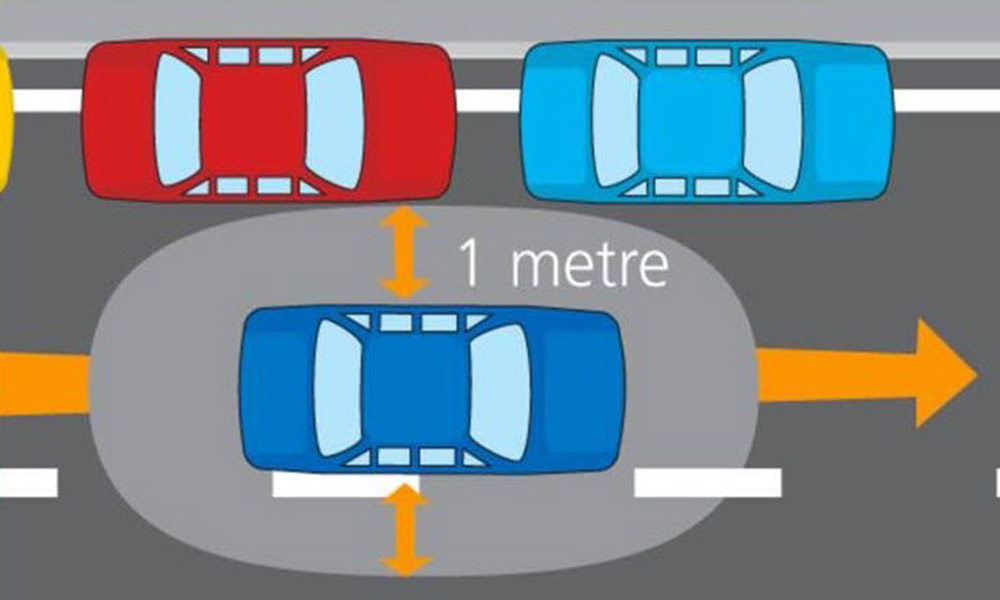 Lưu ý về cách căn đường khi lái xe